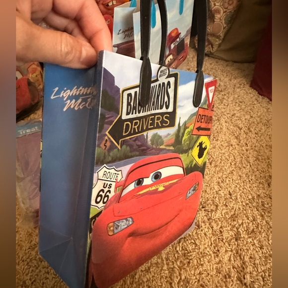 Disney Car Mc Queen Party Favor Goodie Gift Bags, various sizes - Picture 3 of 7